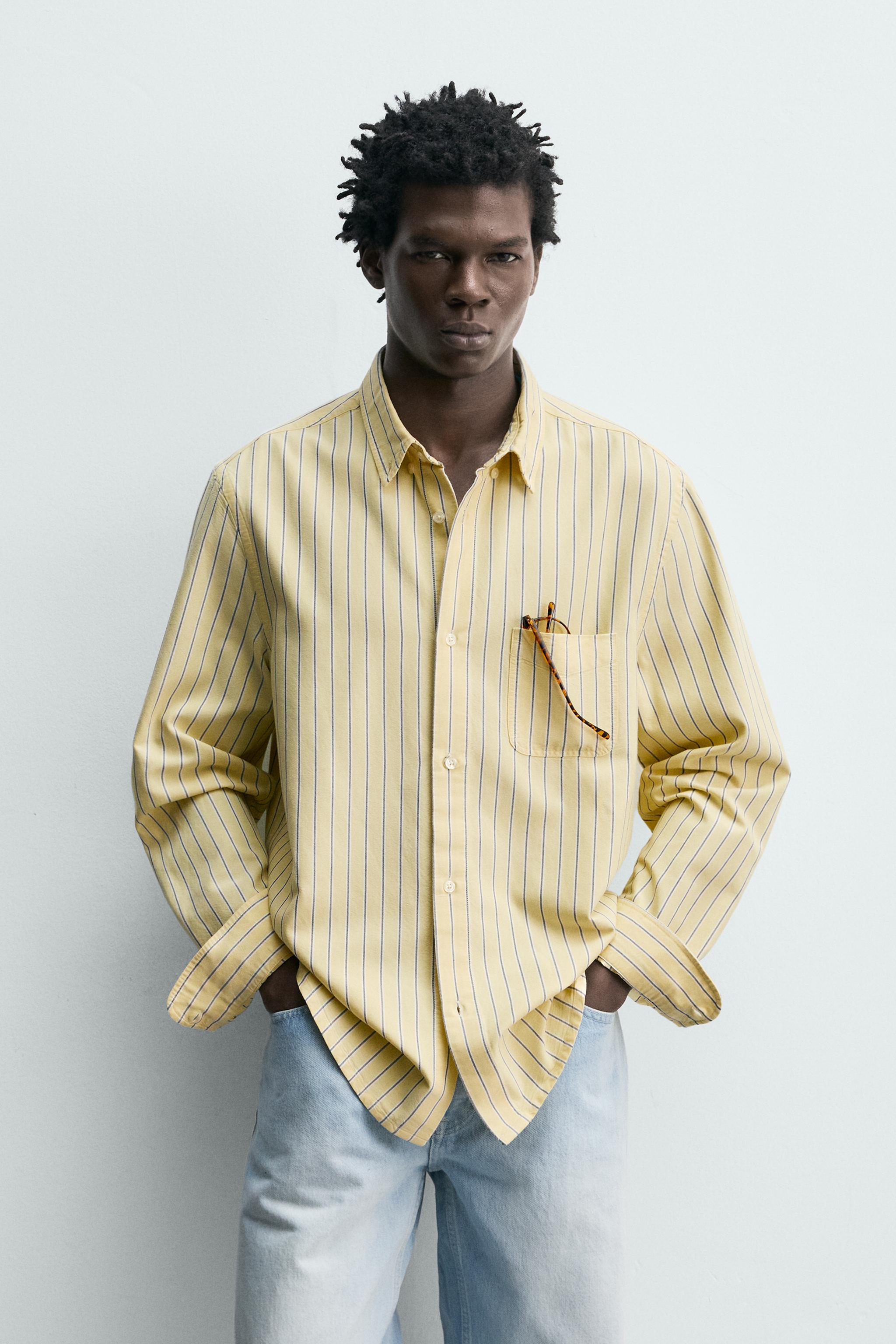 CHEMISE OXFORD À RAYURES